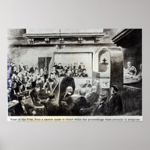 Trial of Madeleine Smith, 1857 Poster