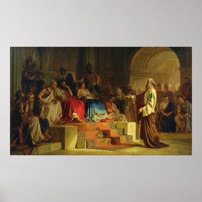 Trial of the Apostle Paul Poster (Front)