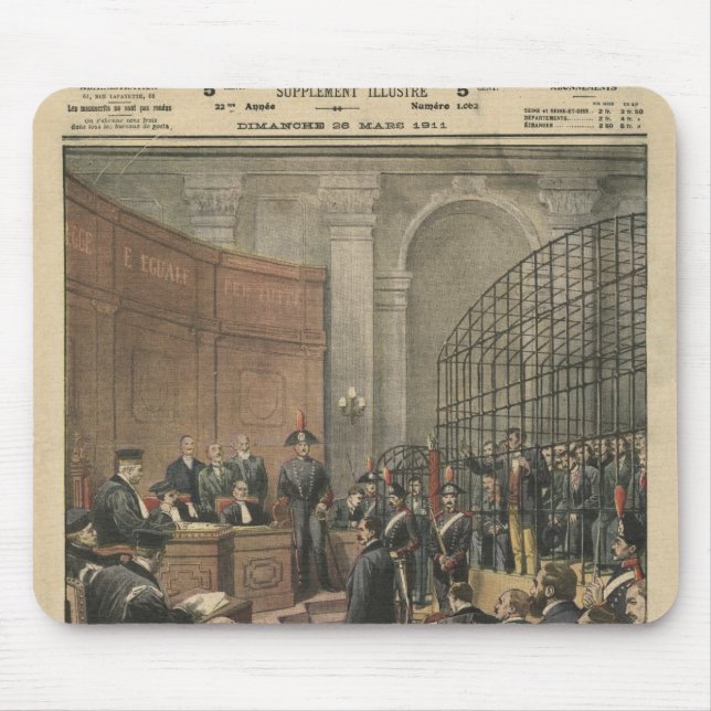 Trial of the Camorra Mouse Mat (Front)