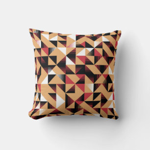 Triangle Abstract, Retro Elegant Beauty. Cushion