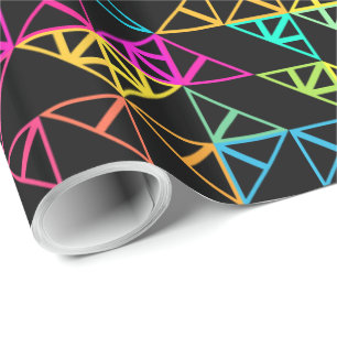 Triangle Art 1 Wrapping Paper