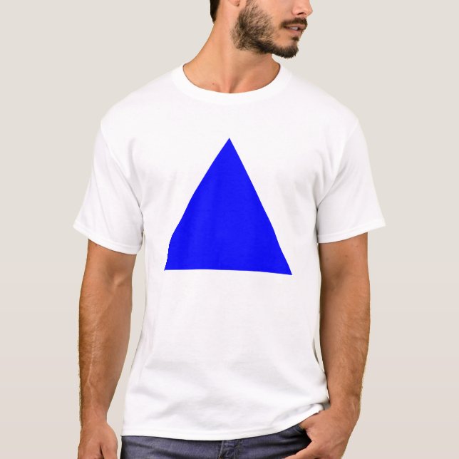 Triangle - Blue T-Shirt (Front)