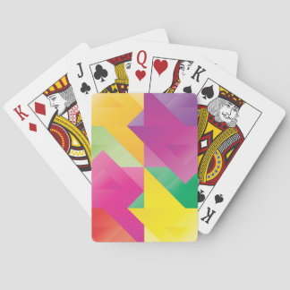 Triangle Came of Colours Playing Cards