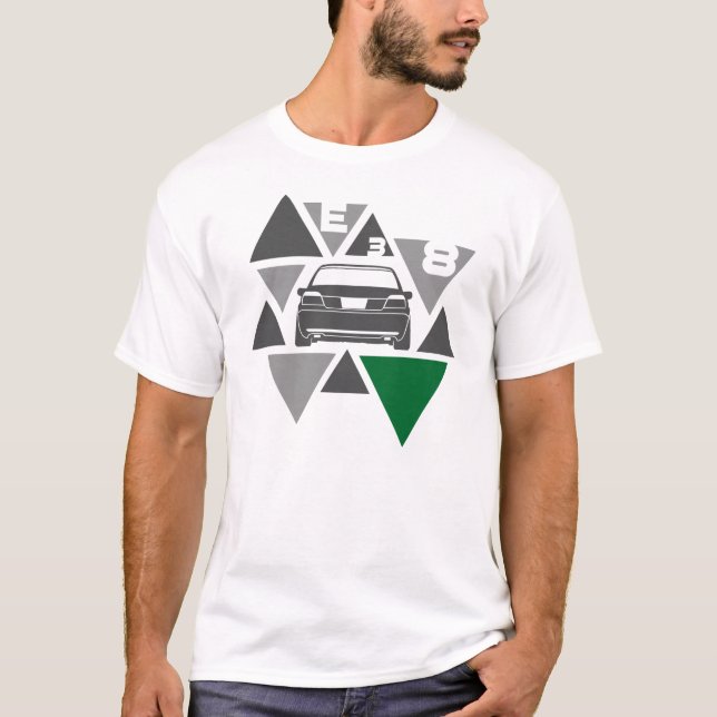 Triangle Car -E38- T-Shirt (Front)