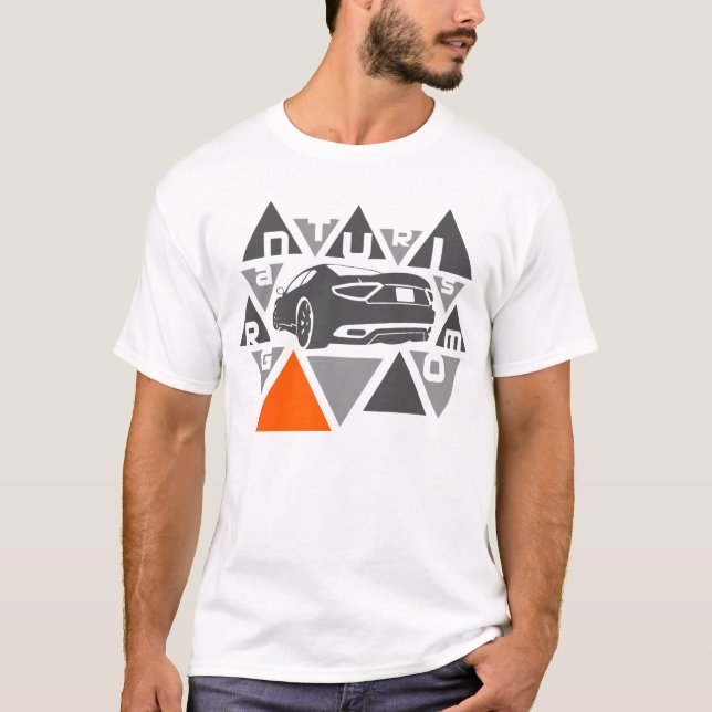 Triangle Car -GranTurismo- T-Shirt (Front)