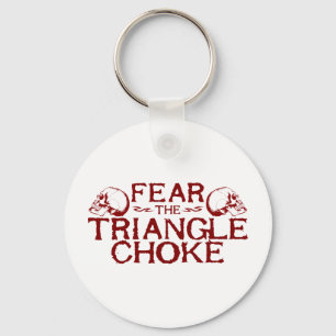 Triangle Choke Key Ring