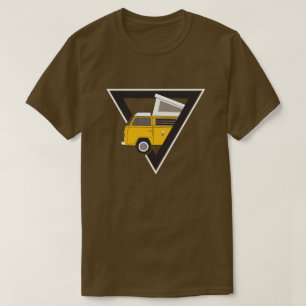 triangle classic yellow bus T-Shirt