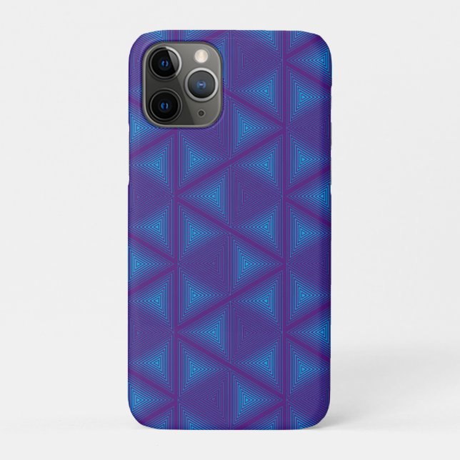 Triangle Cube-1  iPhone / iPad case (Back)