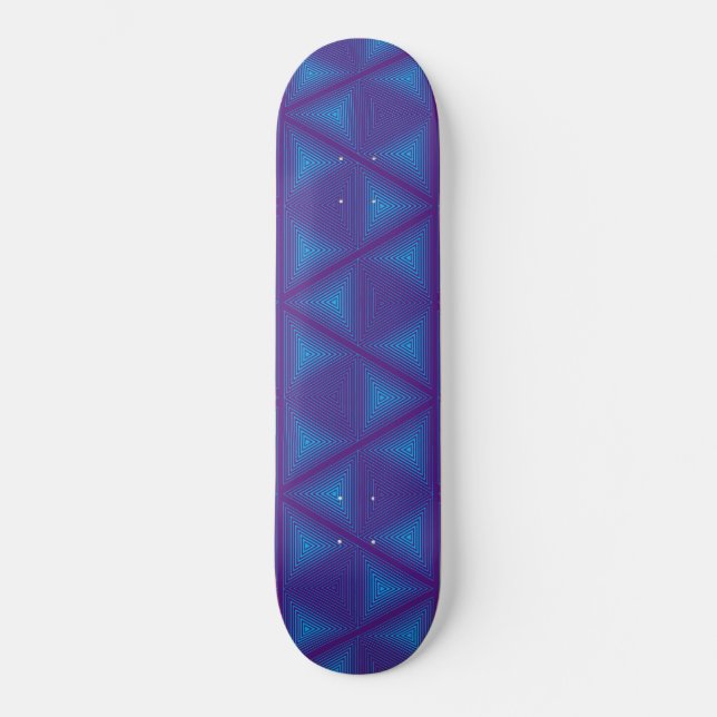Triangle Cube-1  Skateboard (Front)