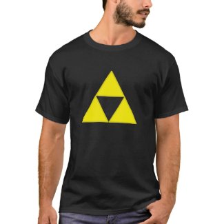 Triangle Emblem- Gold T-Shirt