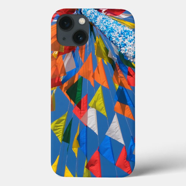 Triangle Flag Decoration Case-Mate iPhone Case (Back)