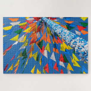 Triangle Flag Decoration Jigsaw Puzzle