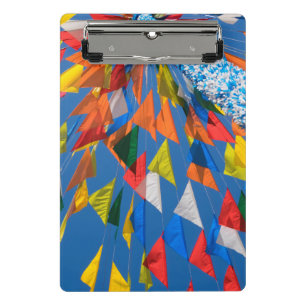 Triangle Flag Decoration Mini Clipboard