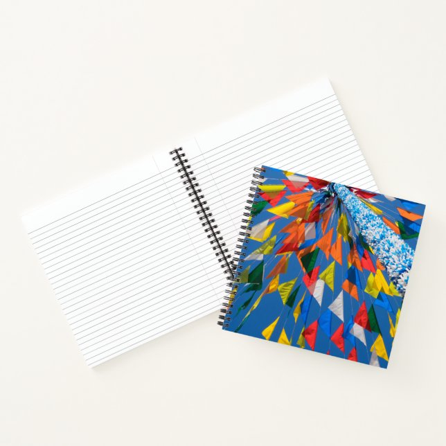 Triangle Flag Decoration Notebook (Inside)