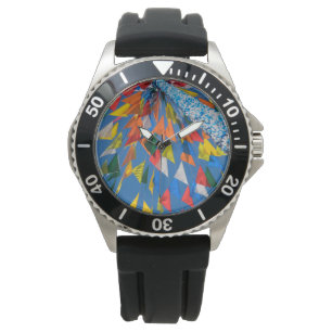 Triangle Flag Decoration Watch