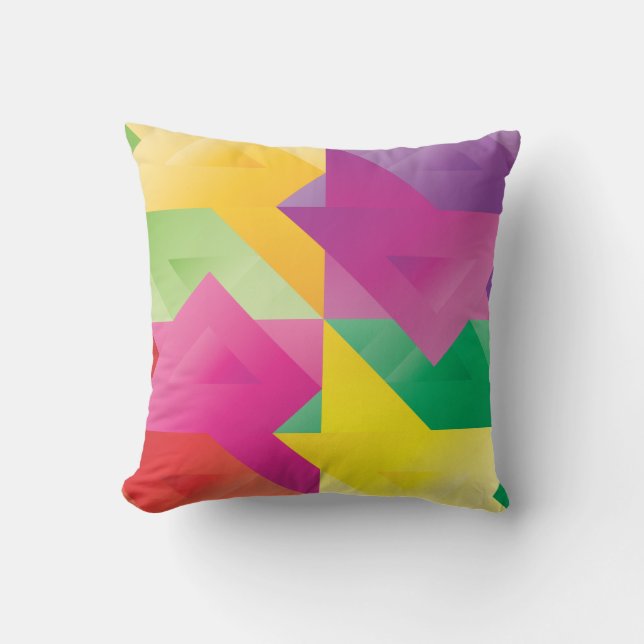 Triangle games cushion (Front)