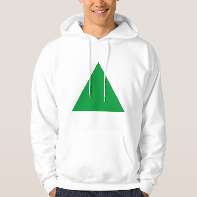 Triangle - Grass Green Hoodie (Front)