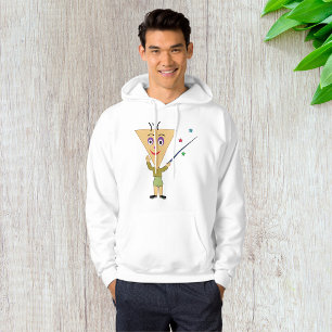 Triangle Head Character Mens Hoodie