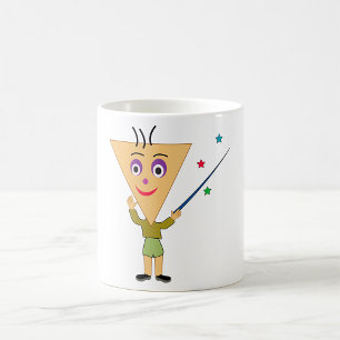 Triangle Head Character Mug
