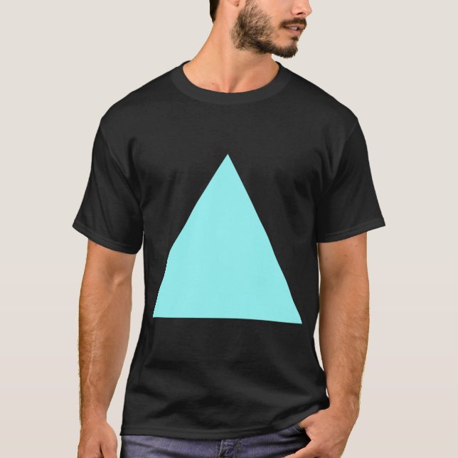 Triangle - Ice Blue T-Shirt (Front)