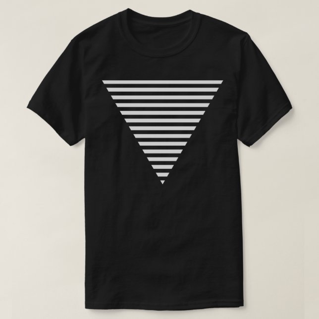 triangle lines design 1 T-Shirt (Design Front)