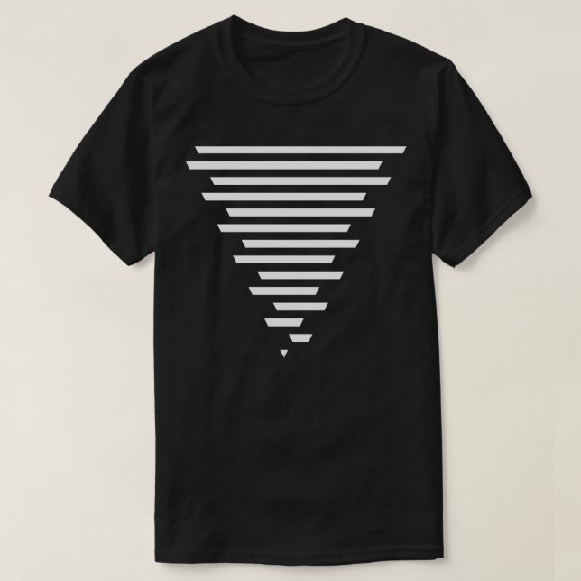 Triangle lines design 2 T-Shirt (Design Front)