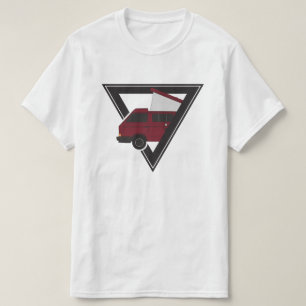 triangle maroon bus T-Shirt