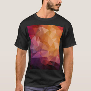 Triangle Mosaic: Dark Vintage T-Shirt