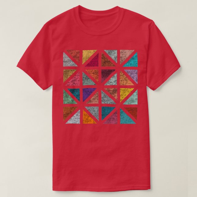 Triangle Mosaic T-Shirt (Design Front)