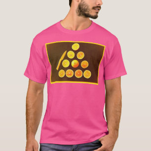 "Triangle of Half Oranges" Cute Photo. Buy Now T-Shirt