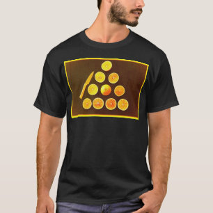 "Triangle of Half Oranges" Cute Photo. Buy Now T-Shirt