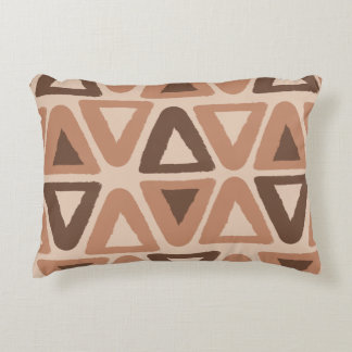 Triangle Pattern Accent Pillows