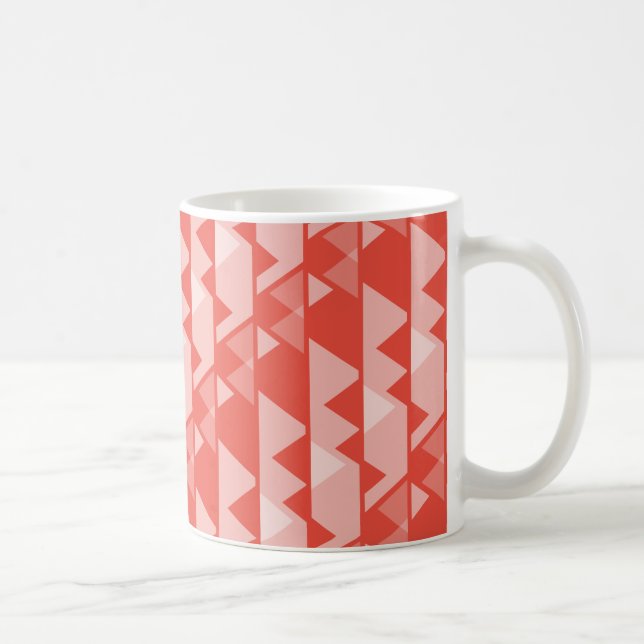 Triangle Pattern Coffee Mug (Right)