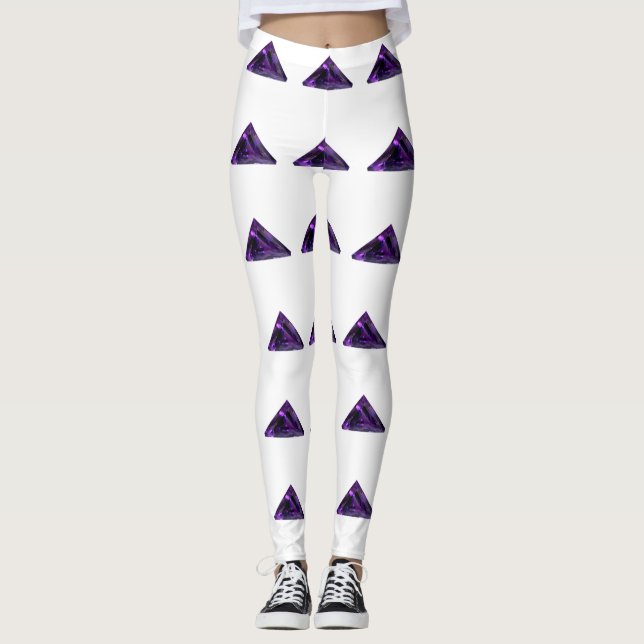Triangle Pattern Leggings (Front)