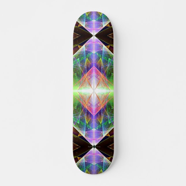 Triangle Prism Skateboard (Front)