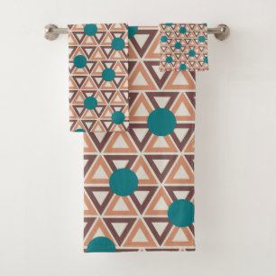 Triangle Quilt Bath Towel Set