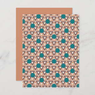 Triangle Quilt  Card