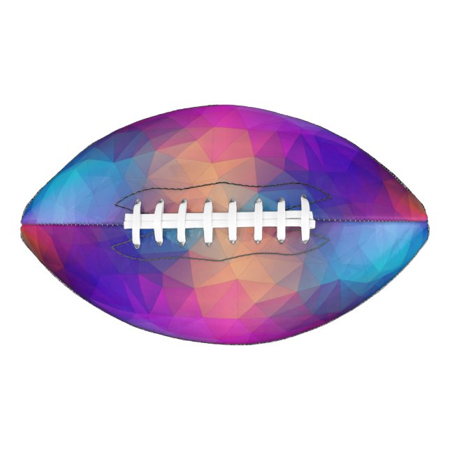 TRIANGLE RAINBOW PATTERN AMERICAN FOOTBALL (Front)