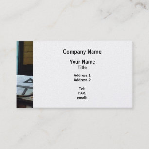 Triangle, Ruler and Compass - Platinum Finish Business Card