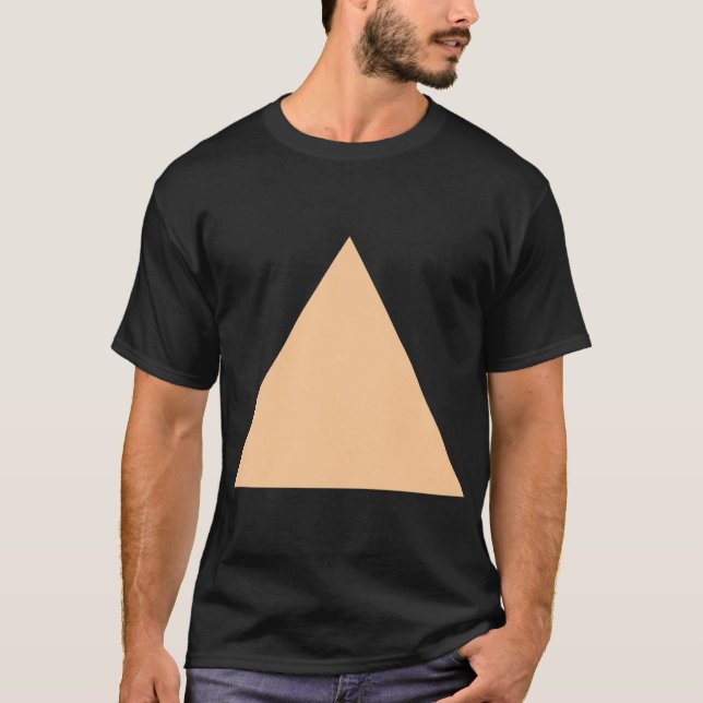 Triangle - Sand T-Shirt (Front)