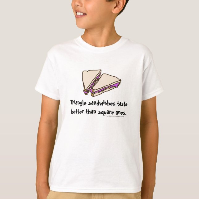 Triangle Sandwiches T-Shirt (Front)