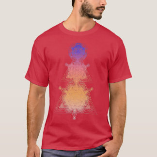 Triangle Super Geometry Gradient T-Shirt
