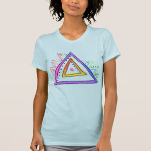Triangles Abstract Wearable Art T-Shirt