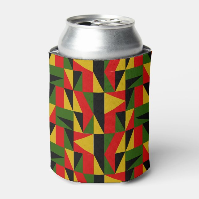 Triangles Black History  Can Cooler (Can Front)