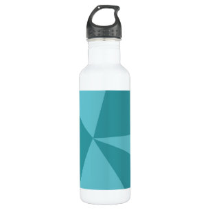 Triangles geometric pattern 710 ml water bottle