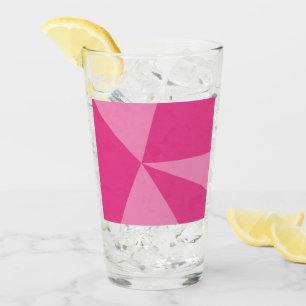 Triangles geometric pattern glass