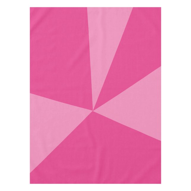 Triangles geometric pattern tablecloth (Front)