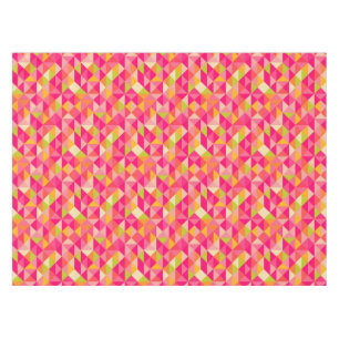 Triangles geometrical pattern tablecloth