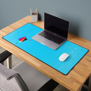 Triangles in the Sky Desk Mat