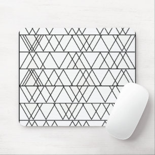 Triangles mouse mat